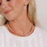 Cue The Chic Necklace in Gold Image - 1