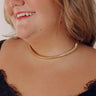 Cue The Chic Necklace in Gold Image - 1
