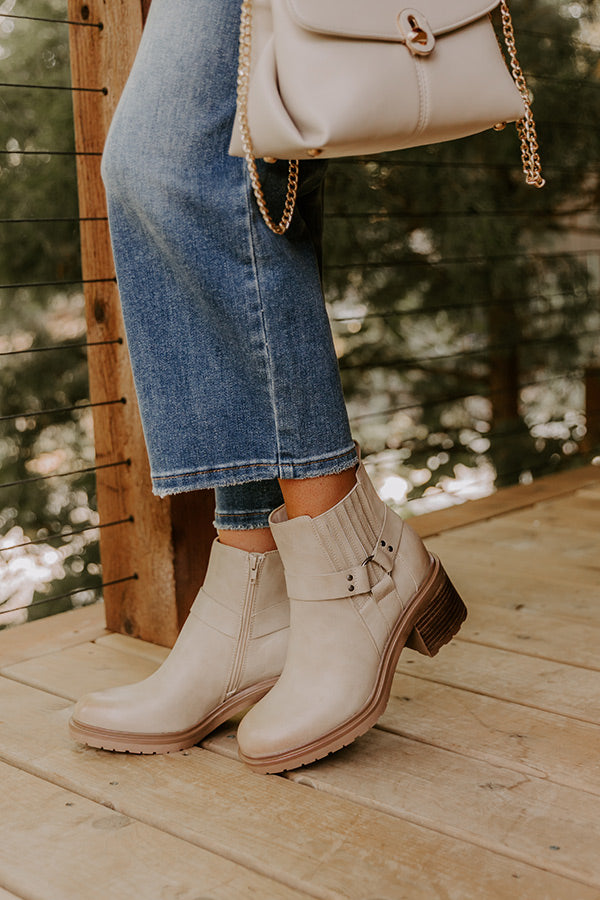 The Sloane Faux Leather Bootie