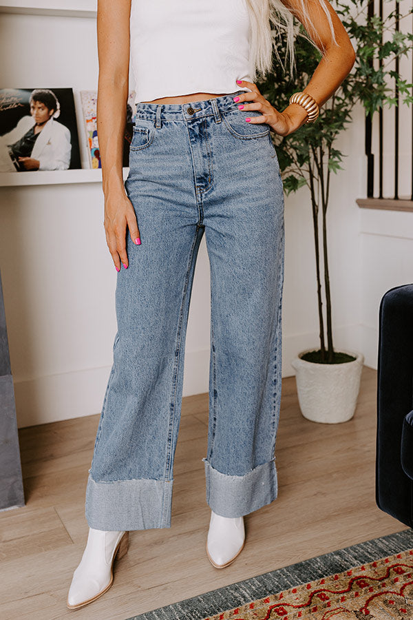 The Penelope High Waist Wide Leg Jean