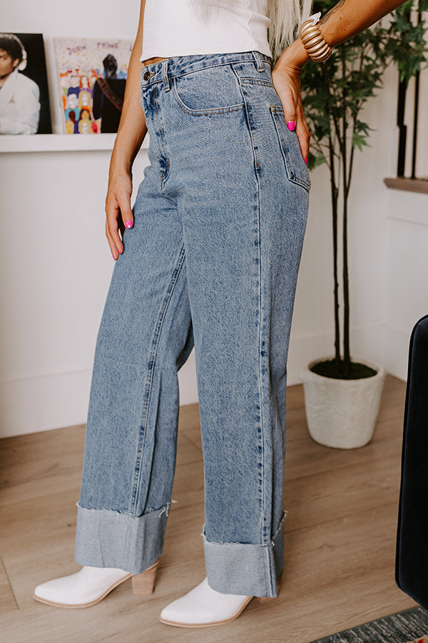 The Penelope High Waist Wide Leg Jean