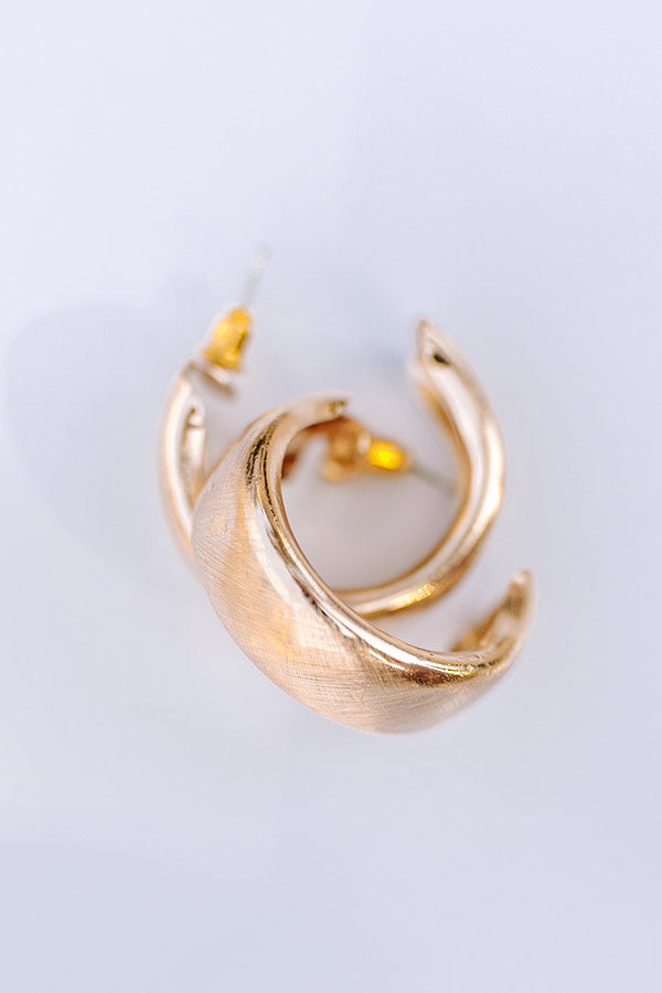 Uptown Girl Hoop Earrings