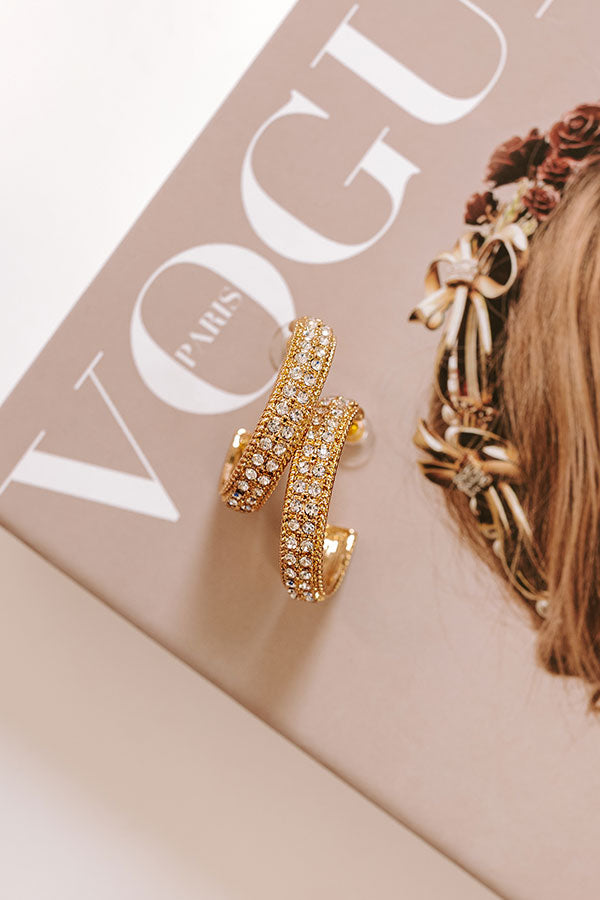 Shine Bright Hoop Earrings