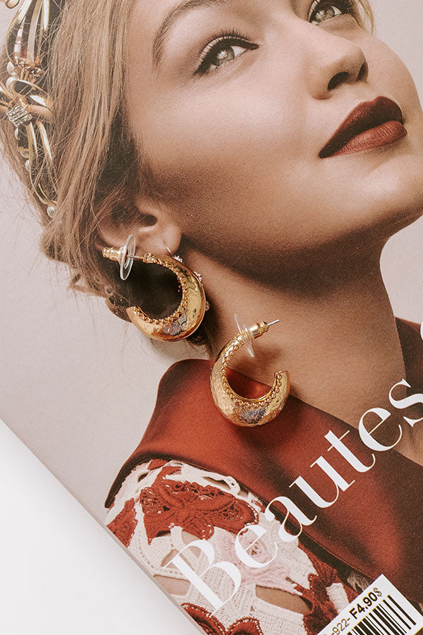 Delicate Daze Hoop Earrings