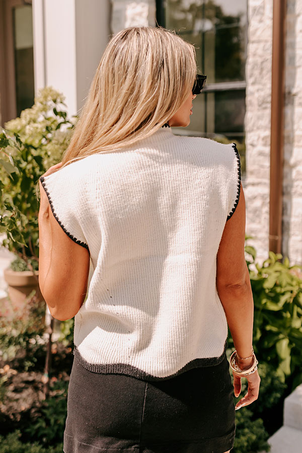 New York Bound Knit Sweater Top