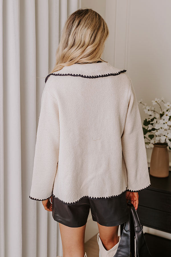 Caring Smile Lightweight Knit Jacket