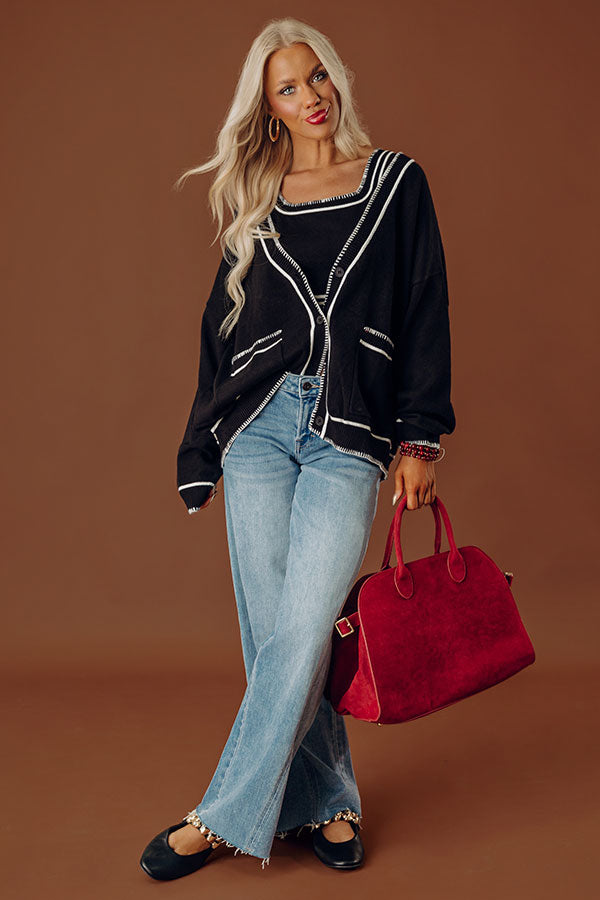 Pretty And Preppy Cardigan Image - 2