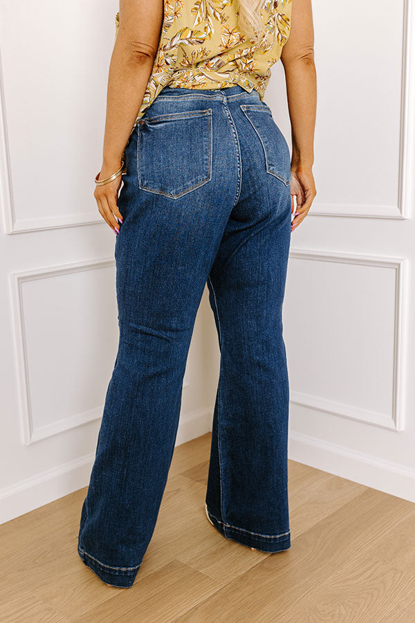 JUDY BLUE Ryleigh High Waist Flare Curves