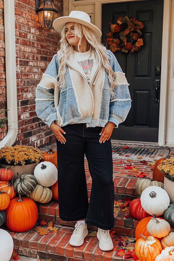 Cozy And Kind Denim Jacket Curves