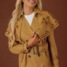 Pumpkin Spice Feels Eyelet Jacket Image - 1