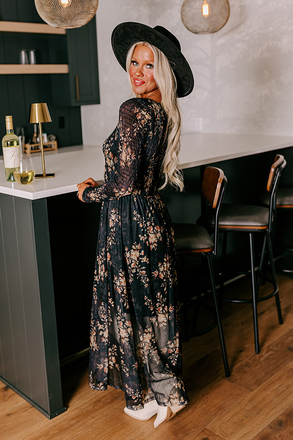 black mesh flower dress WDIRARA Women's Floral Jacquard Mesh Gothic Dress Bell Long Sleeve A Line Vintage Dresses Black XX-Small at Amazon Women's Clothing store