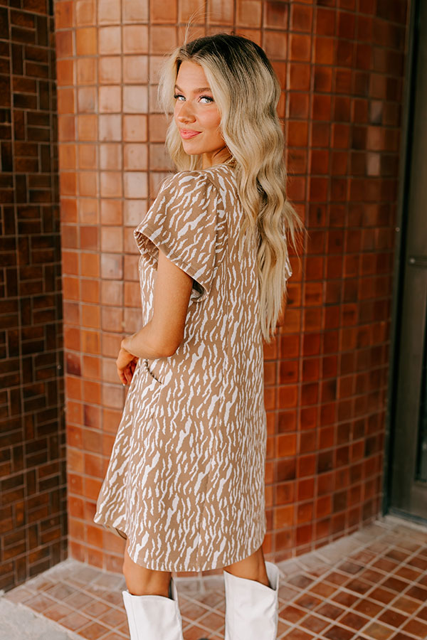 Chic Mindset Knit Mini Dress S / warm taupe Chic Mindset Knit Mini Dress S / warm taupe