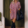 Pumpkin Patch Dreaming Plaid Mini Dress Image - 1