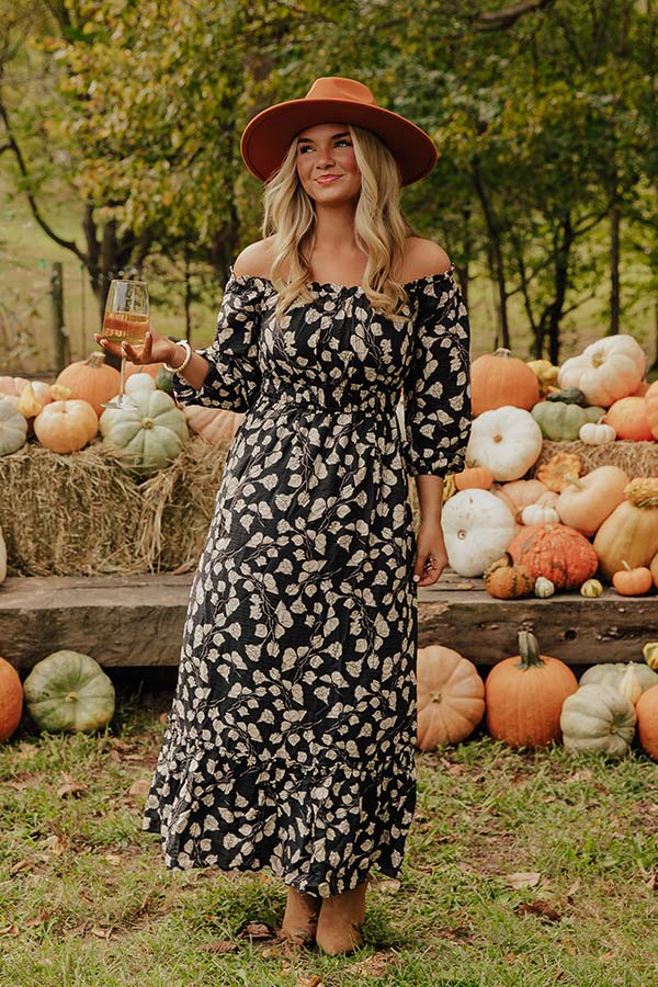 Boho Bliss Floral Maxi Dress Image - 1