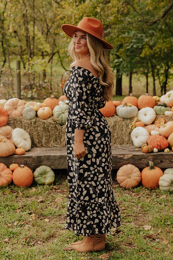 Boho Bliss Floral Maxi Dress Image - 2