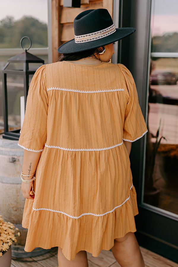 mini mustard yellow dress Linen Mini Shirt Dress With Pockets, Mustard Yellow Short Sleeved Summer Sundress Casual Minimalist Button Down Sustainable Fashion Clothing