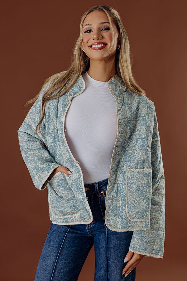Boston Nights Quilted Jacket Image - 2