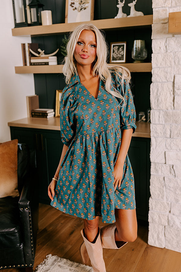 Small Town Feels Floral Mini Dress