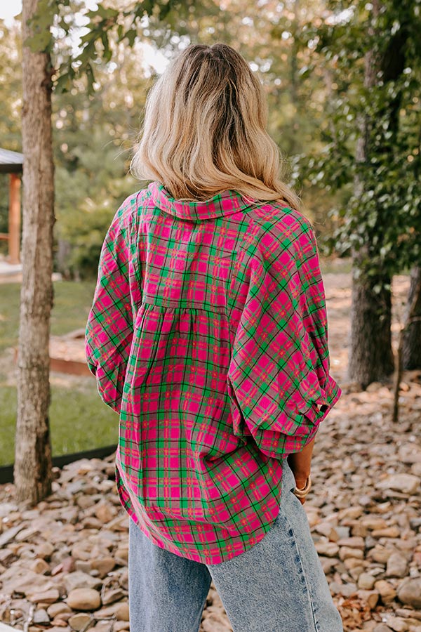 Maple Grove Plaid Button Up