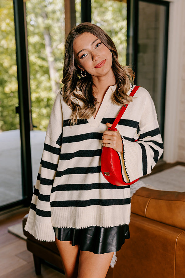 Woodland Walk Stripe Sweater