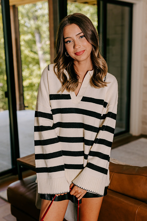 Woodland Walk Stripe Sweater