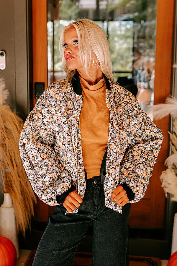 Wildflower Dreams Bomber Jacket