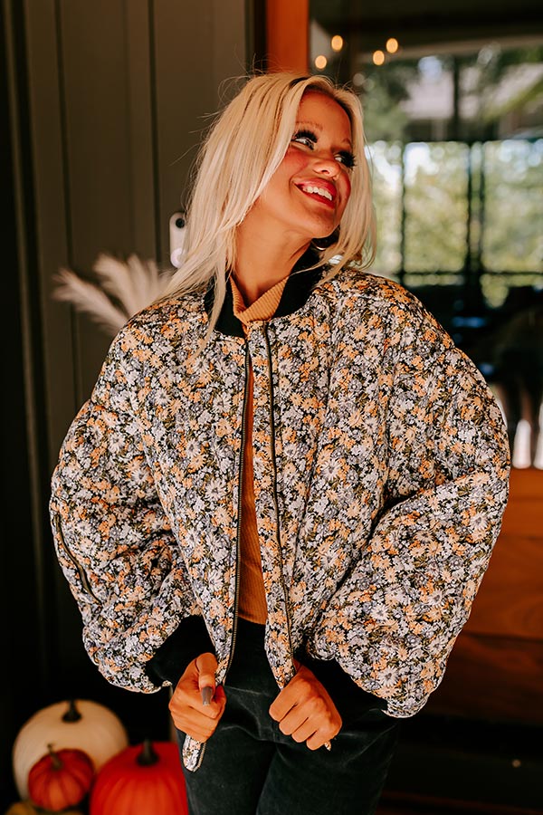 Wildflower Dreams Bomber Jacket