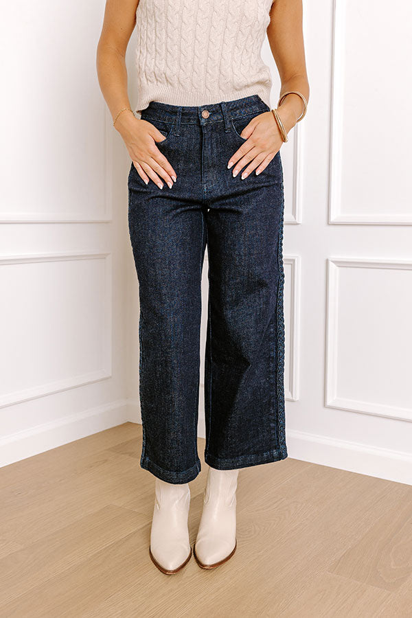 JUDY BLUE Kinsley High Waist Wide Leg Jean