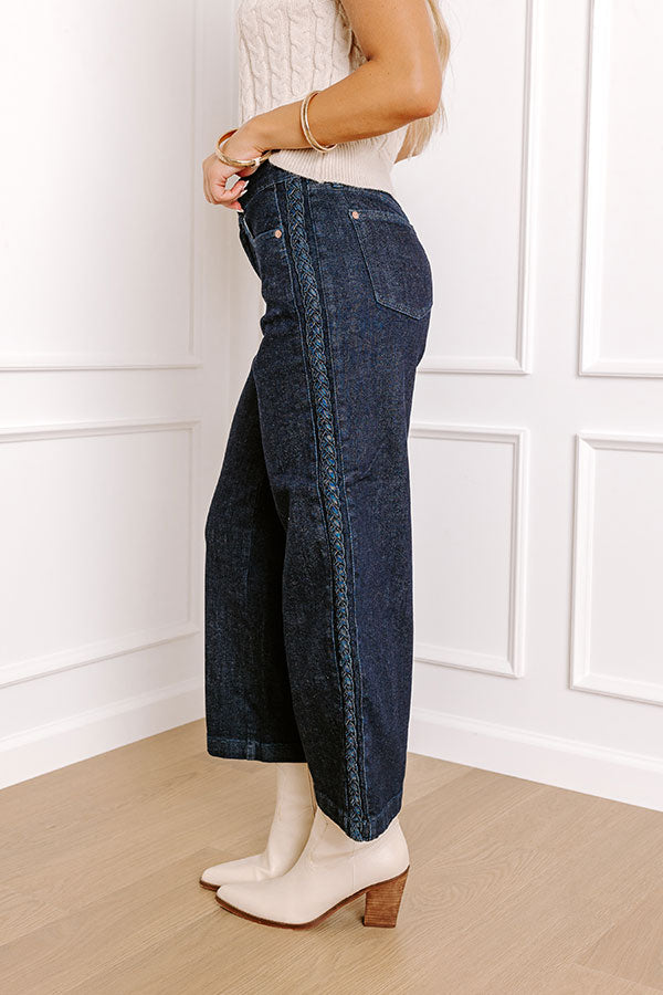 JUDY BLUE Kinsley High Waist Wide Leg Jean