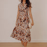 Winery Welcome Floral Midi in Camel Image - 1