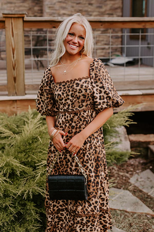 Lovely In Leopard Midi