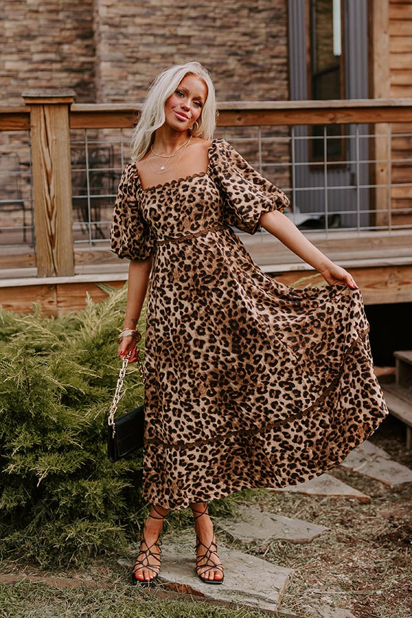 Lovely In Leopard Midi