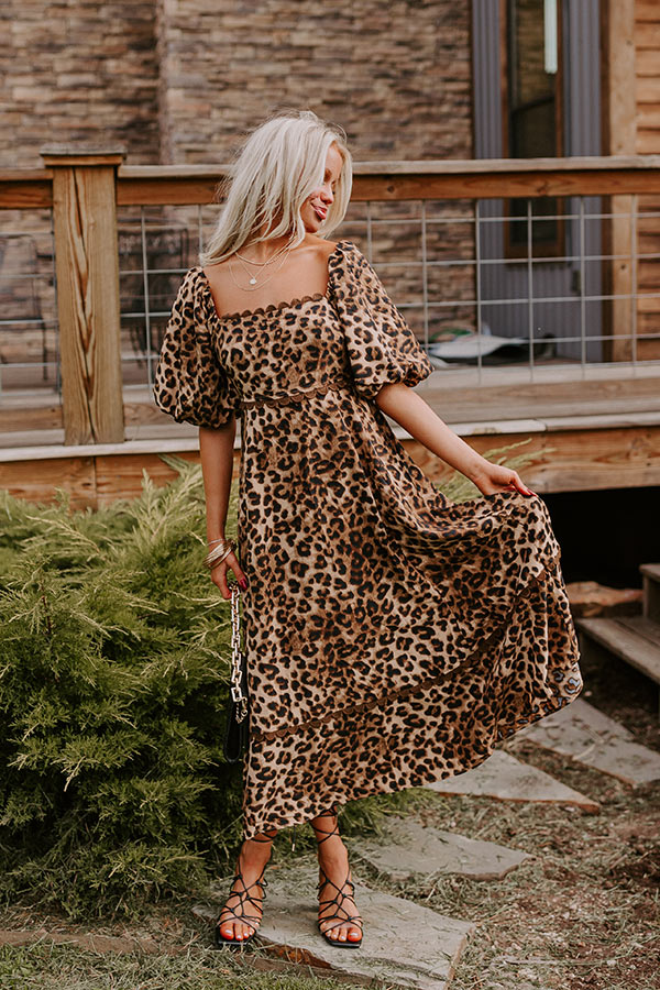 Lovely In Leopard Midi