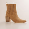 The Oaklynn Faux Nubuck Boot in Camel Image - 1