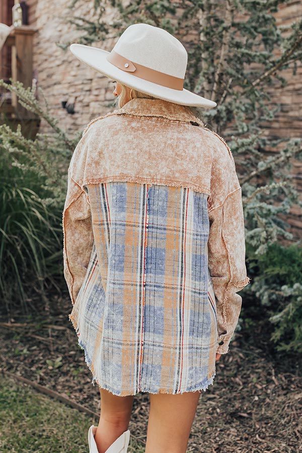 Pumpkin Spice Cutie Vintage Wash Jacket