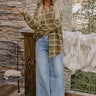 Hayride Happiness Vintage Wash Plaid Tunic in Olive Image - 1