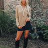 Hot Cider Sippin Vintage Wash Top in Mustard Image - 1