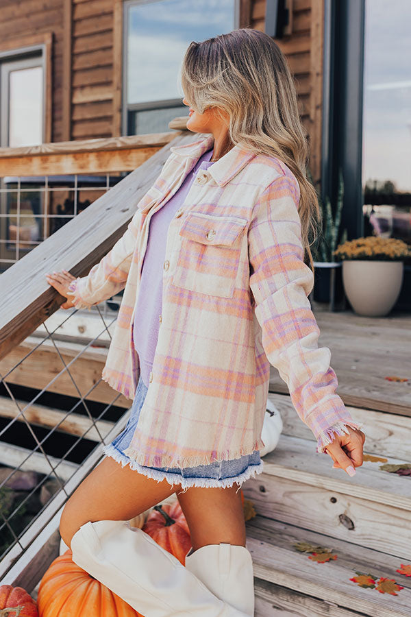 Campfire Cozies Plaid Jacket   