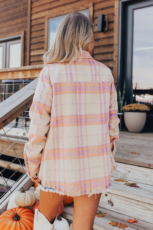 Campfire Cozies Plaid Jacket