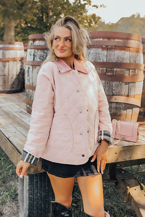 Snow Capped Cutie Quilted Jacket