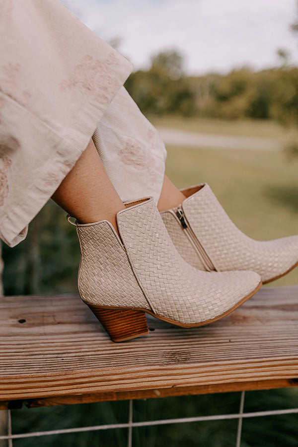 The Come And Get It Woven Bootie