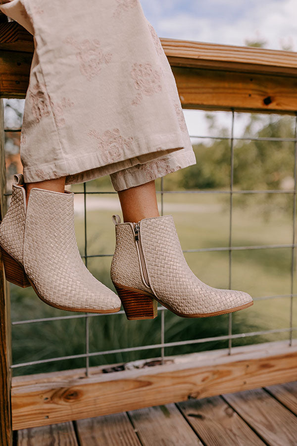 The Come And Get It Woven Bootie