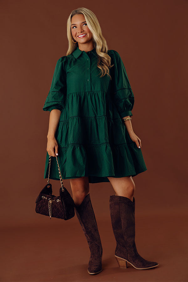 Coy Smile Mini Dress Image - 1