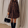 Fifth Avenue Embroidered Mini Dress in Black Image - 1