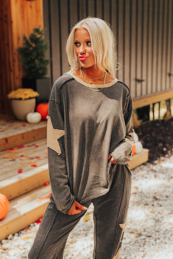 Star Of The Cozy Vintage Wash Sweatshirt