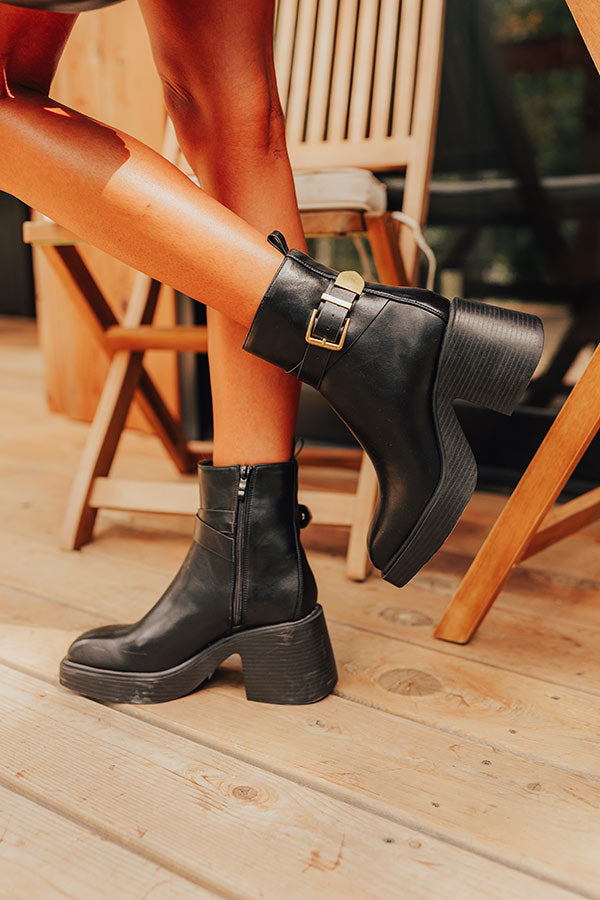 The Adriel Faux Leather Boot