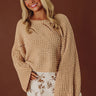 Harvest Season Knit Sweater in Golden Honey Image - 1