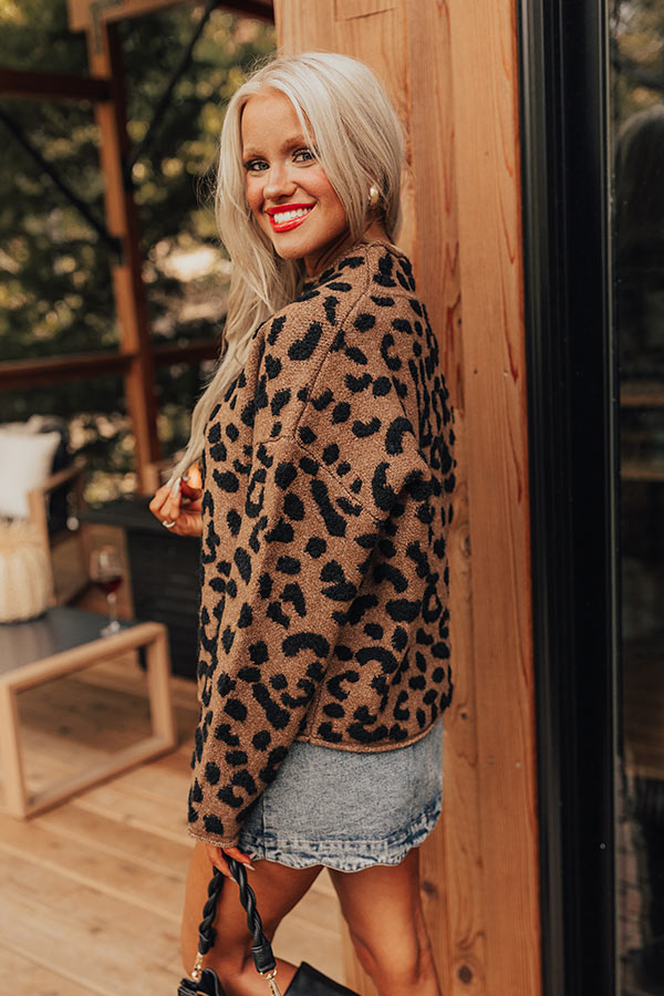 For The Love Of Leopard Knit Sweater