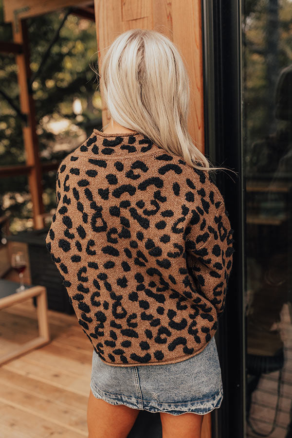 For The Love Of Leopard Knit Sweater