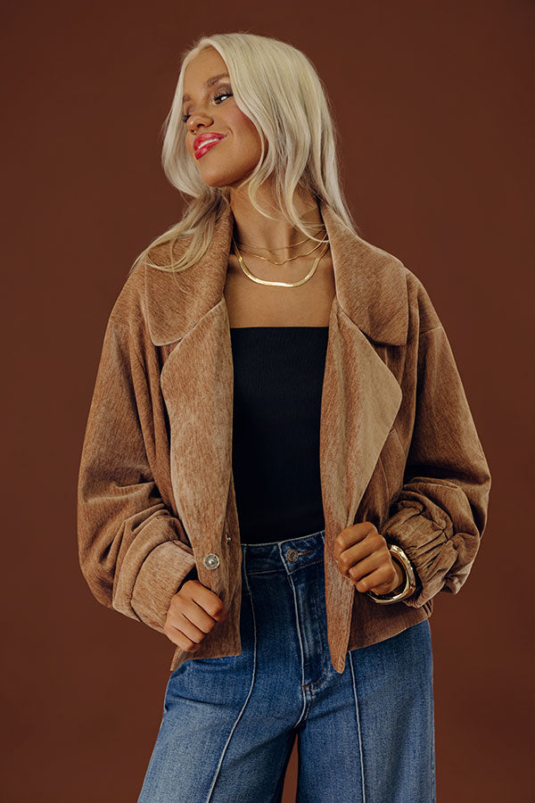 Fall In The City Velvet Jacket Image - 1